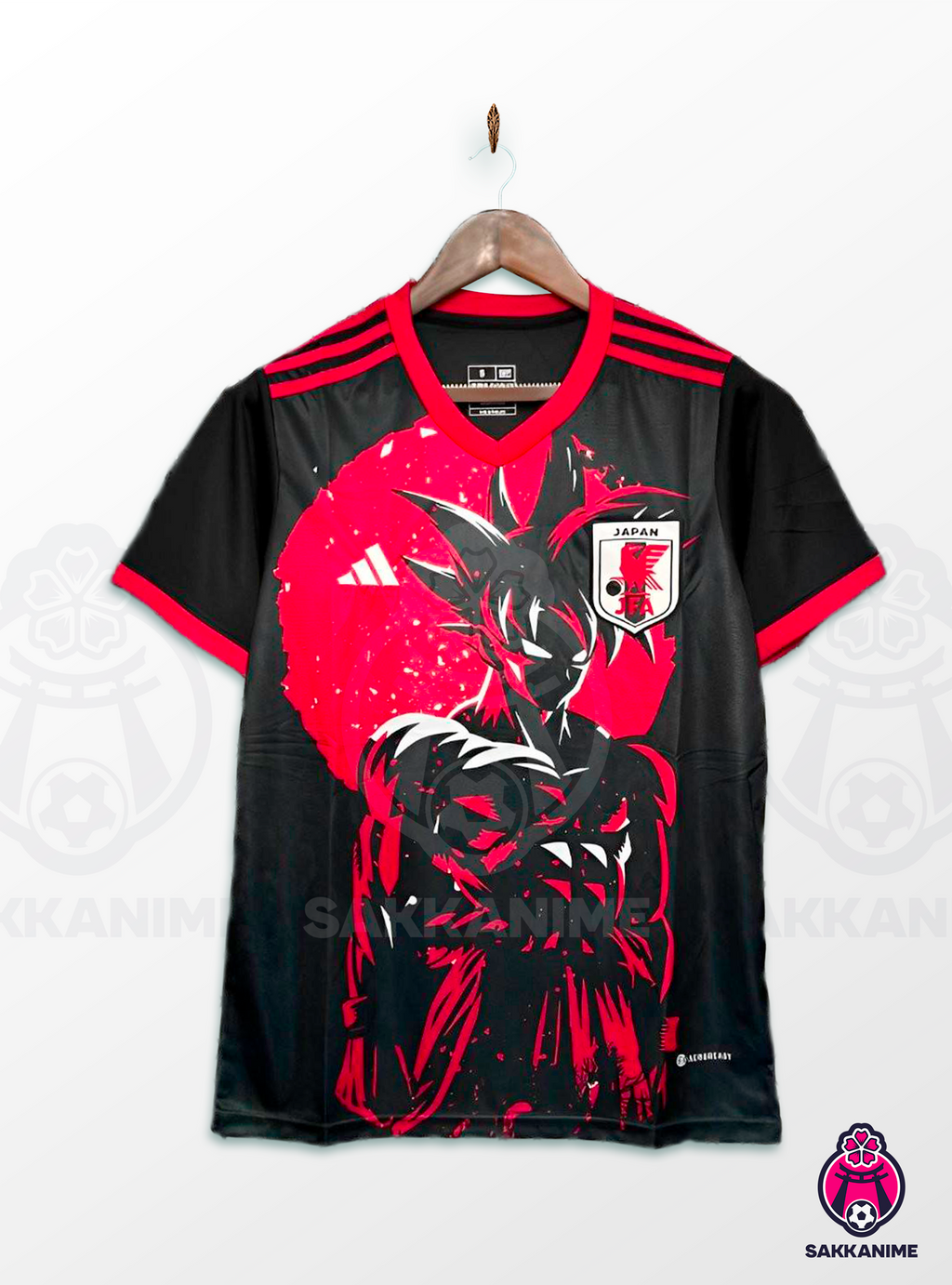 Japan top national soccer jersey anime version dragonball z